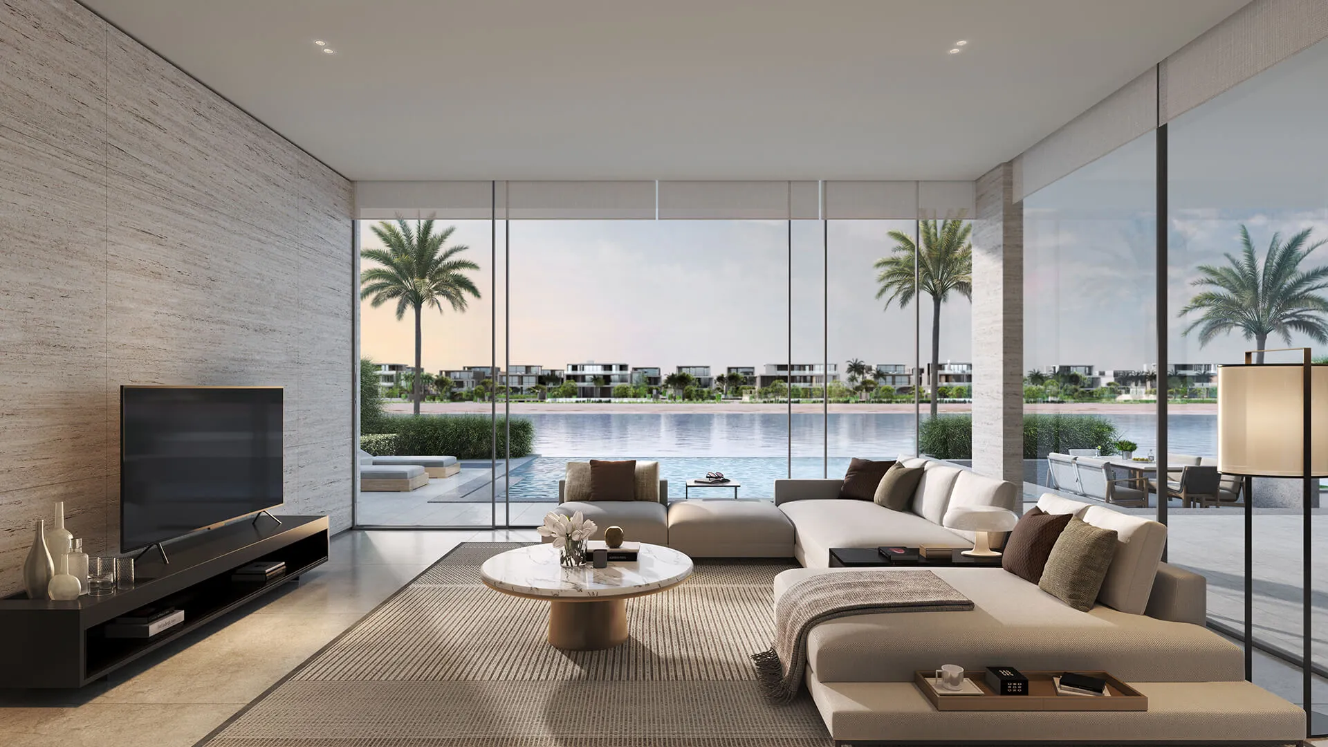 Palm Jebel Ali villa interior